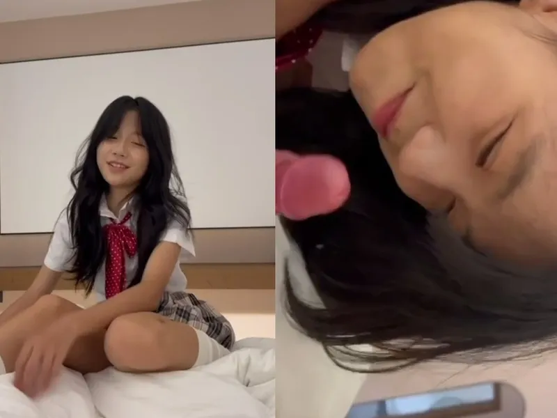 Em loli dễ thương mút buồi biến em thành con đào nứng lồn p1